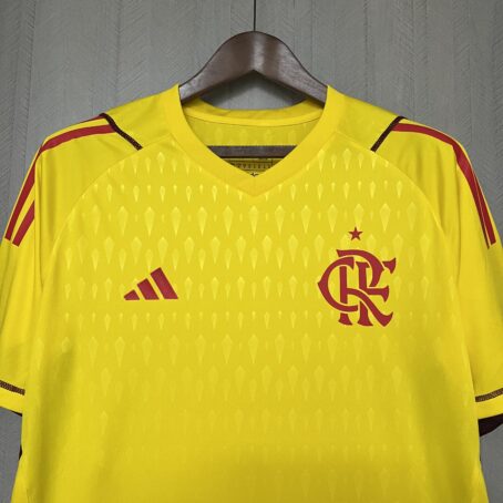 Camisa Flamengo Goleiro - Amarela - 24/25 - Imagem 2