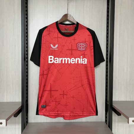 Camisa Bayer Leverkusen – Vermelha – 24/25