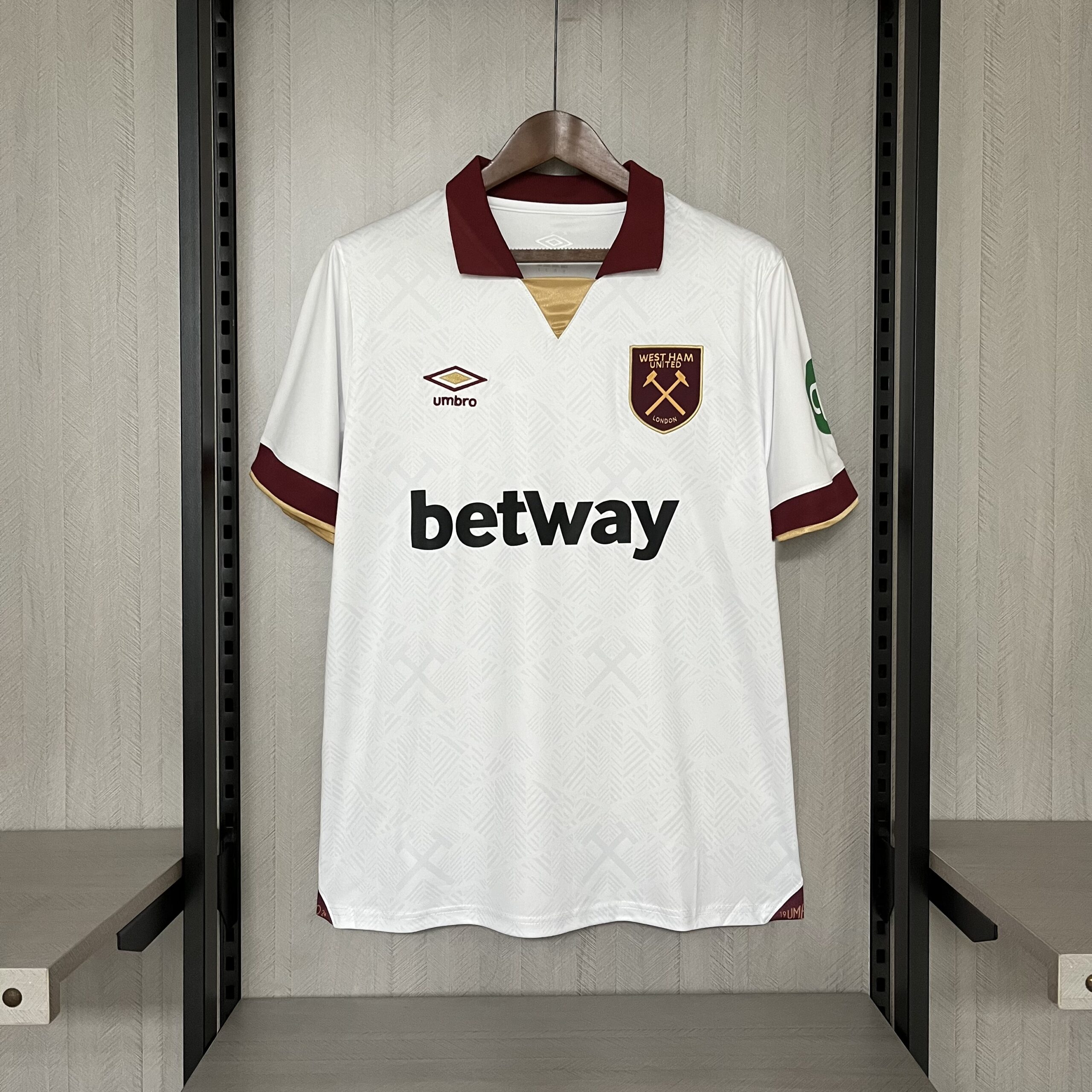 Camisa West Ham – Branca – 24/25