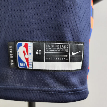 Camisa Regata NBA New York Knicks – Azul - #30 Randle - Imagem 7
