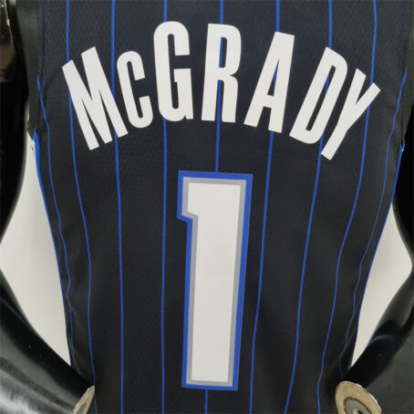 Camisa Regata NBA Orlando Magic – Preta – #1 McGrady - 75 Anos - Imagem 8