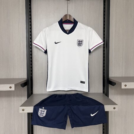 Camisa Inglaterra - Infantil - Branca - 24/25