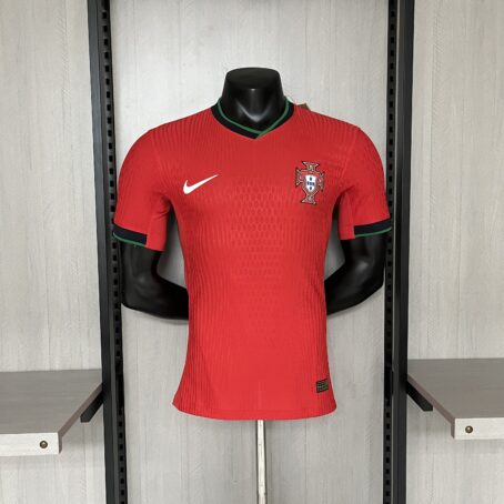 Camisa Portugal - Modelo Jogador - Vermelha - 24/25