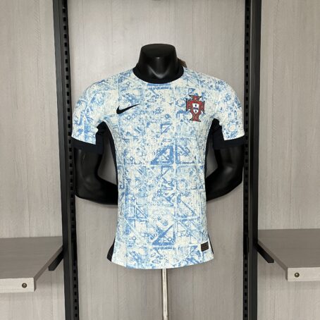 Camisa Portugal - Modelo Jogador - Branca - 24/25