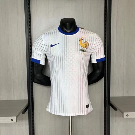 Camisa França - Modelo Jogador - Branca - 24/25