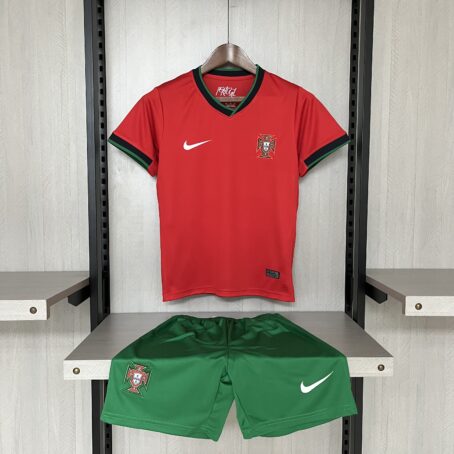 Camisa Portugal - Infantil - Vermelha - 24/25