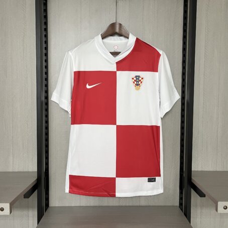 Camisa Croácia - Branca/Vermelha - 24/25