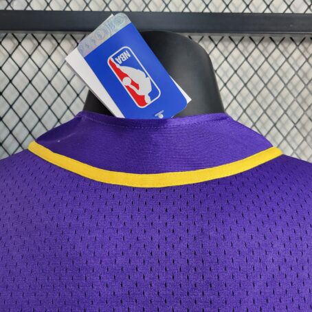 Camisa Stadium NBA Los Angeles Lakers – Roxa - Imagem 12