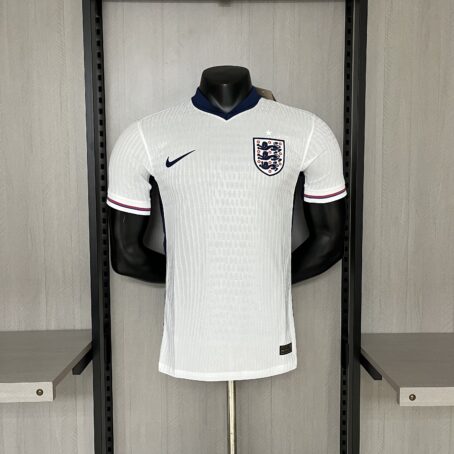 Camisa Inglaterra - Modelo Jogador - Branca - 24/25