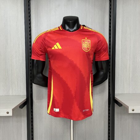 Camisa Espanha - Modelo Jogador - Vermelha - 24/25