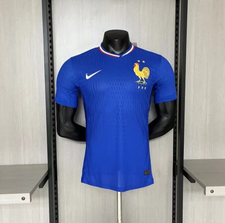 Camisa França - Modelo Jogador - Azul - 24/25