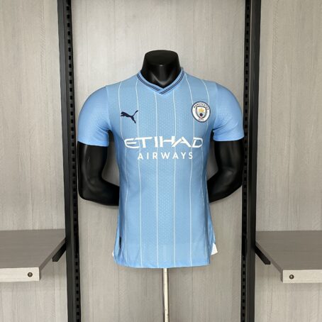 Camisa Manchester City - Modelo Jogador - Azul - 24/25