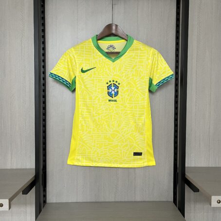 Camisa Brasil - Feminina - Amarela - 24/25