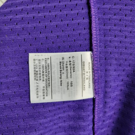 Camisa Stadium NBA Los Angeles Lakers – Roxa - Imagem 10