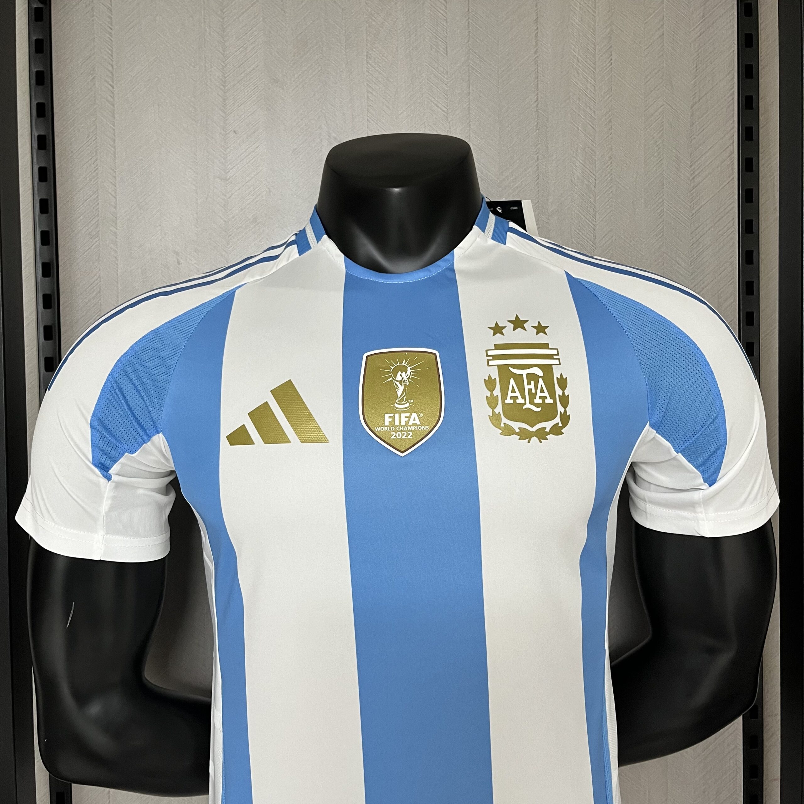 Camisa Argentina – Modelo Jogador – Azul/Branca – 24/25