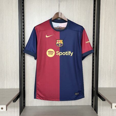 Camisa Barcelona - Azul/Grená - 24/25