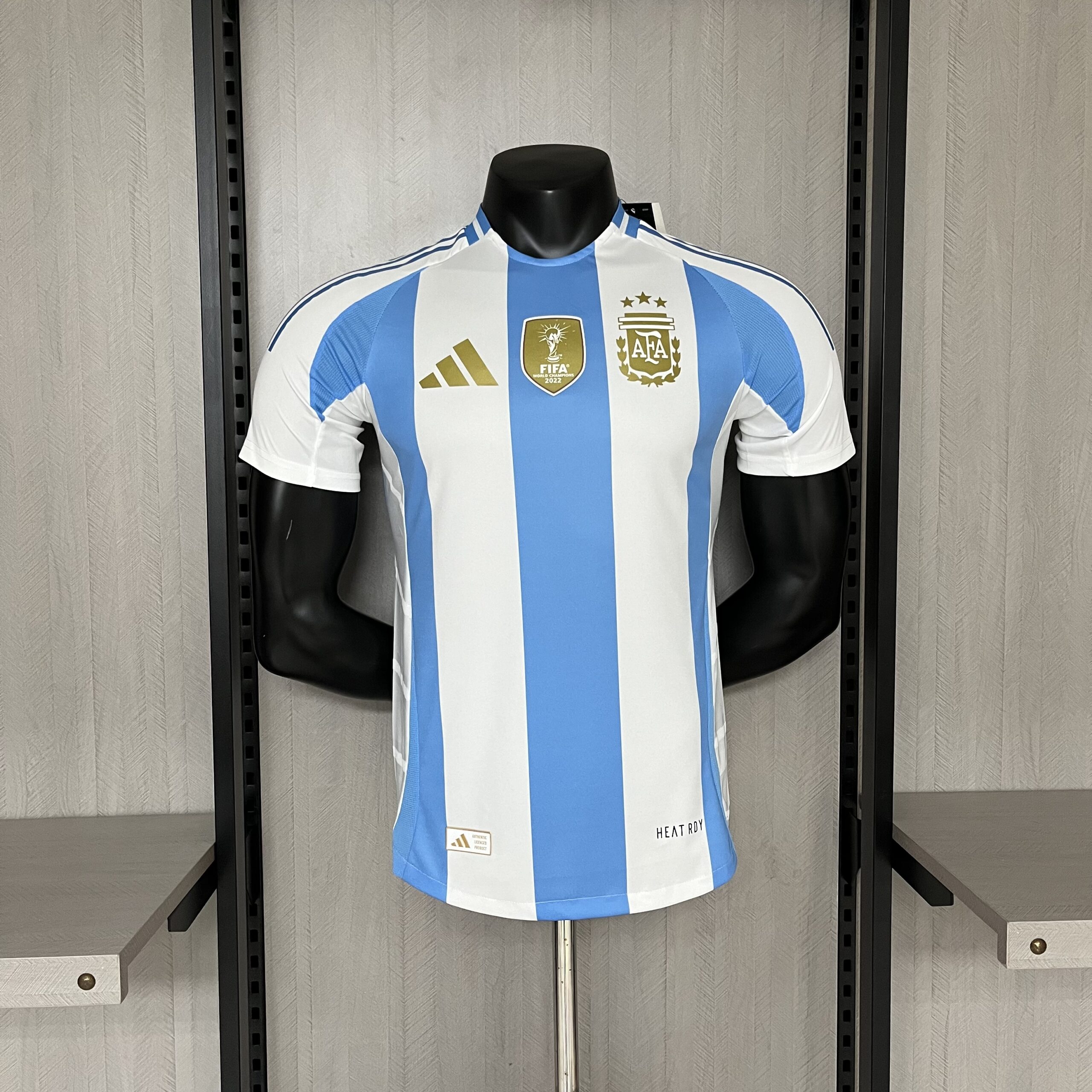 Camisa Argentina – Modelo Jogador – Azul/Branca – 24/25