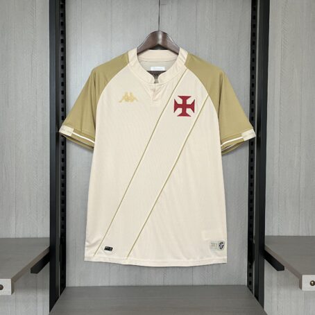 Camisa Vasco III - Branca/Dourada - 24/25