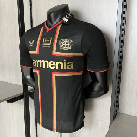 Camisa Bayer Leverkusen - Modelo Jogador - Preta - 24/25 - Imagem 7