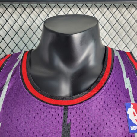 Camisa Regata NBA Toronto Raptors - Roxa - #15 Carter - Imagem 3
