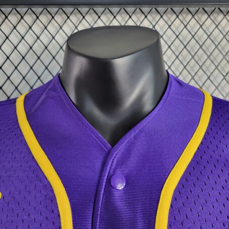 Camisa Stadium NBA Los Angeles Lakers – Roxa - Imagem 2