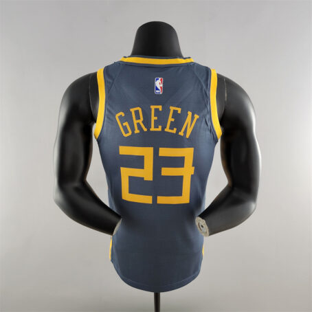 Camisa Regata NBA Golden State Warriors – Cinza – #23 Green - 2018 - Imagem 9