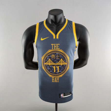Camisa Regata NBA Golden State Warriors – Cinza – #11 Hompson - 2018