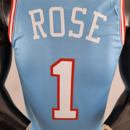 Camisa Regata NBA Chicago Bulls – Azul – #1 Rose - Imagem 7