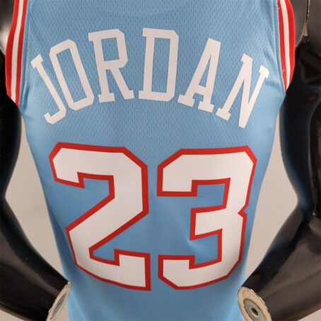 Camisa Regata NBA Chicago Bulls – Azul – #23 Jordan - Imagem 7