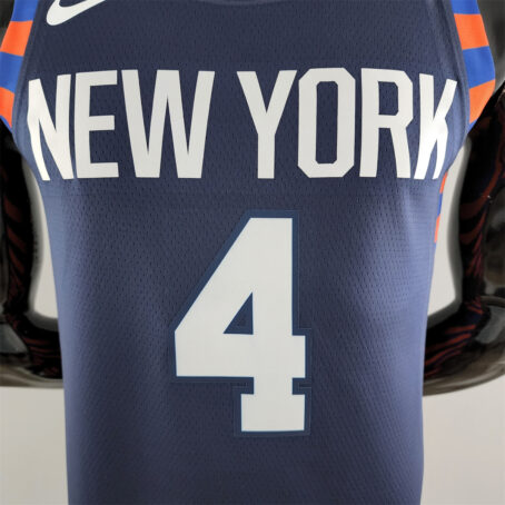 Camisa Regata NBA New York Knicks – Azul - #4 Rose - Imagem 2