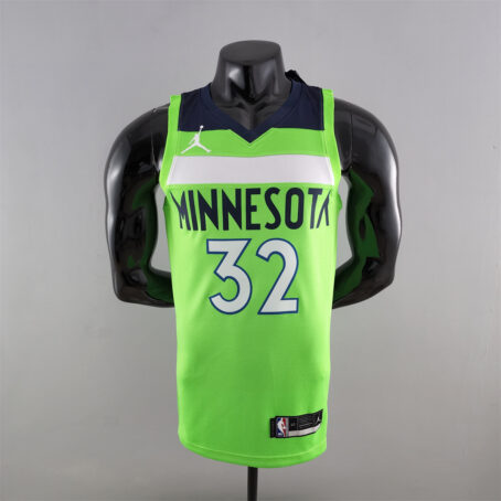 Camisa Regata NBA Minnesota Timberwolves – Verde – #32 Towns