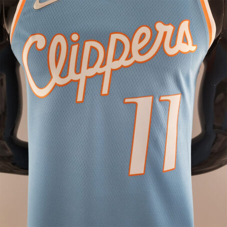 Camisa Regata NBA Los Angeles Clippers – Azul – #11 Wall – 2022 - Imagem 2