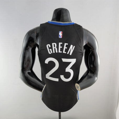 Camisa Regata NBA Golden State Warriors – Preta – #23 Green – 2020 - Imagem 9