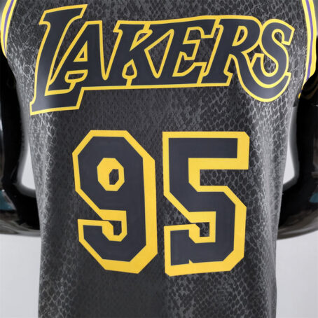 Camisa Regata NBA Los Angeles Lakers – Preta – #95 Toscano - Imagem 2