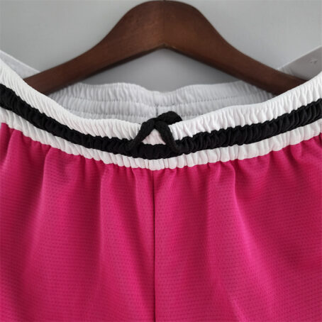 Short NBA Miami Heat - Rosa/Preto - Treino - Imagem 2