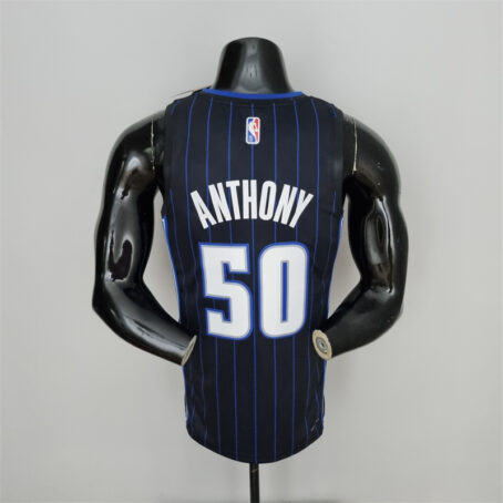 Camisa Regata NBA Orlando Magic – Preta – #50 Anthony - 75 Anos - Imagem 9