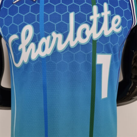 Camisa Regata NBA Charlotte Hornets City – Azul – #1 Ball - 2022 - Imagem 2