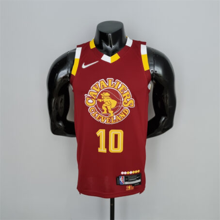 Camisa Regata NBA Cleveland Cavaliers – Vermelha – #10 Garland - 2022