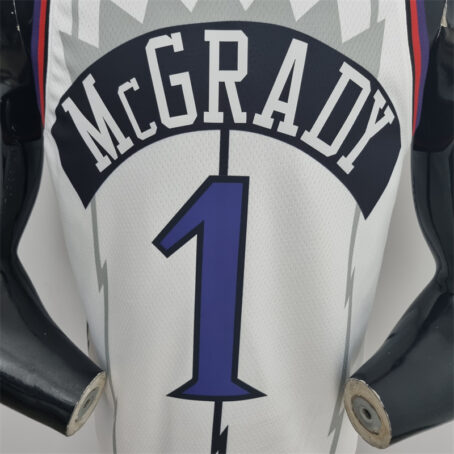Camisa Regata NBA Toronto Raptors – Branca – #1 McGrady - Imagem 8