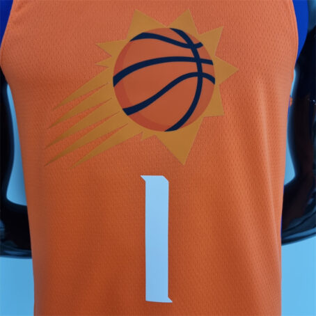 Camisa Regata NBA Phoenix Suns – Laraja – #1 Booker - 75 Anos - Imagem 2