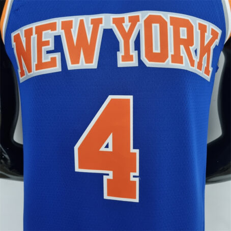 Camisa Regata NBA New York Knicks – Azul – #4 Rose – 75 Anos - Imagem 2