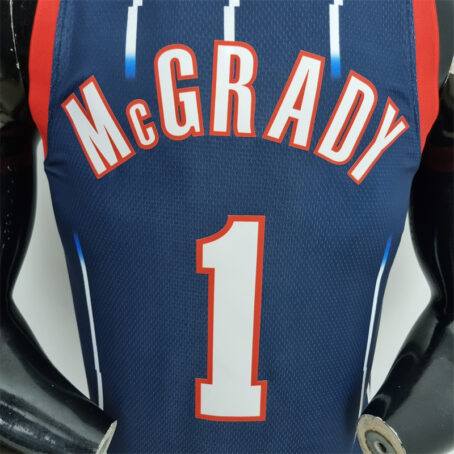 Camisa Regata NBA Houston Rockets – Azul – #1 McGrady – 2022 - Imagem 7