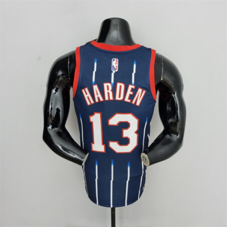Camisa Regata NBA Houston Rockets – Azul – #13 Harden – 2022 - Imagem 8