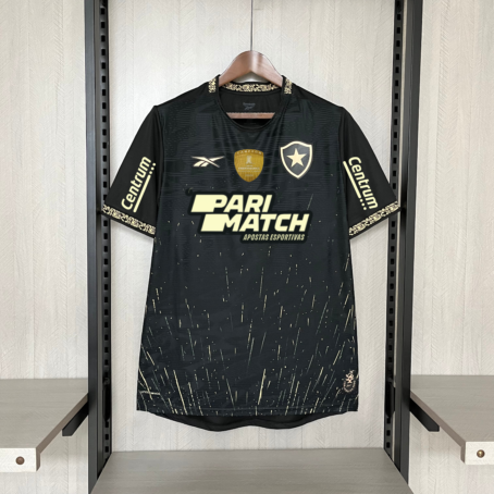Camisa Botafogo - Campeão Libertadores - Preta - 24/25 - Imagem 6
