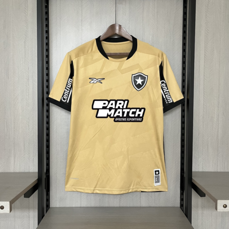 Camisa Botafogo Goleiro - Patrocínio - Dourada - 24/25
