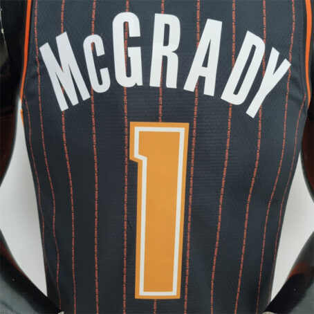 Camisa Regata NBA Orlando Magic City – Preta – #1 McGrady – 2022 - Imagem 8
