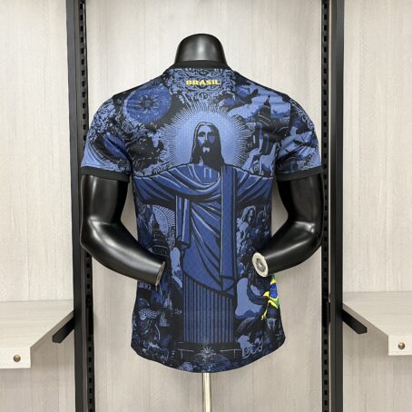 Camisa Brasil Edição Especial - Modelo Jogador - Azul – 24/25 - Imagem 10
