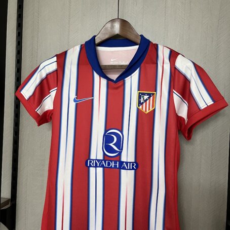 Camisa Atlético de Madrid - Infantil – Branca/Vermelha – 24/25 - Imagem 7