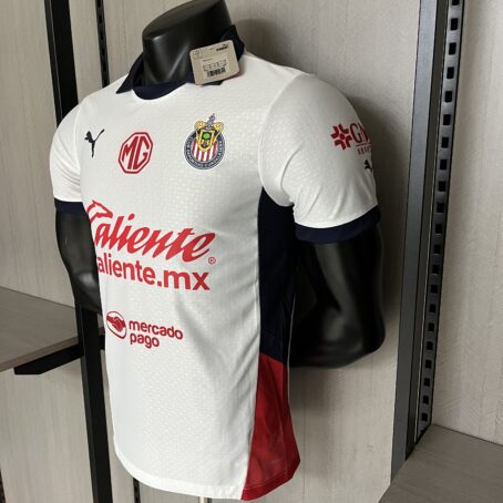 Camisa Chivas - Modelo Jogador - Branca – 24/25 - Imagem 8