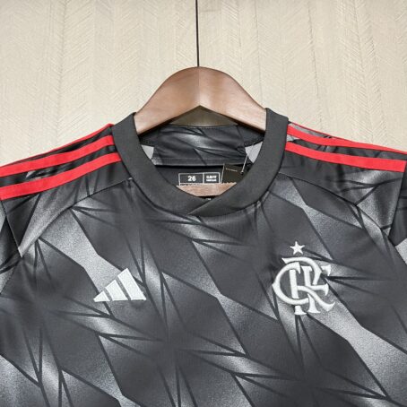 Camisa Flamengo III - Infantil - Cinza - 24/25 - Imagem 6